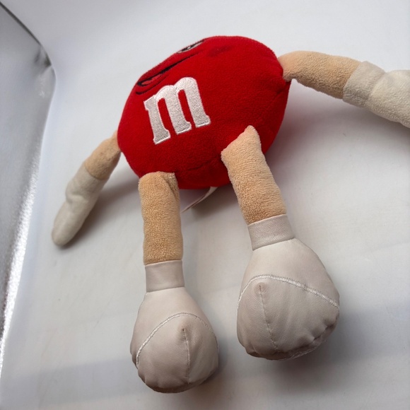 M&Ms Red Candy Character 9" Mascot Plush Stuffed Animal - Picture 13 of 16